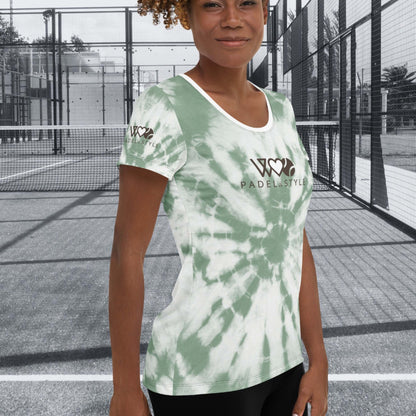 CAMISETA DEPORTIVA ESTAMPADA MUJER PADEL