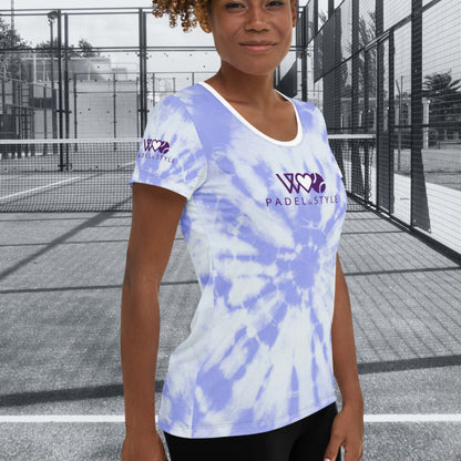 CAMISETA DEPORTIVA ESTAMPADA MUJER PADEL