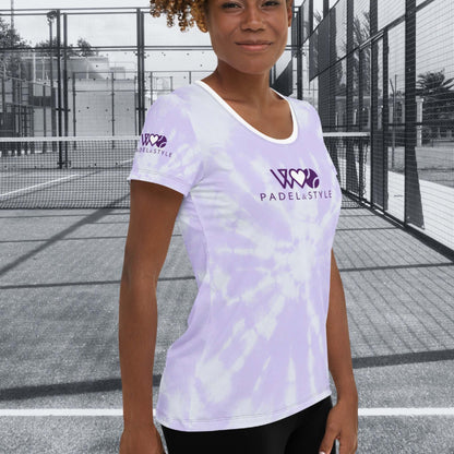 CAMISETA DEPORTIVA ESTAMPADA MUJER PADEL