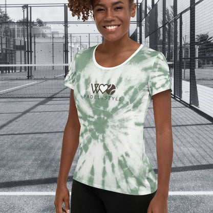 CAMISETA DEPORTIVA ESTAMPADA MUJER PADEL