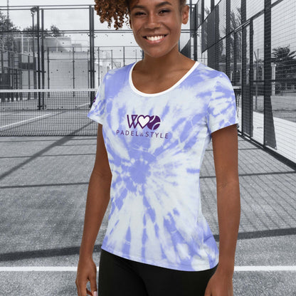 CAMISETA DEPORTIVA ESTAMPADA MUJER PADEL
