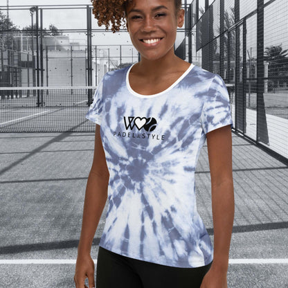 CAMISETA DEPORTIVA ESTAMPADA MUJER PADEL
