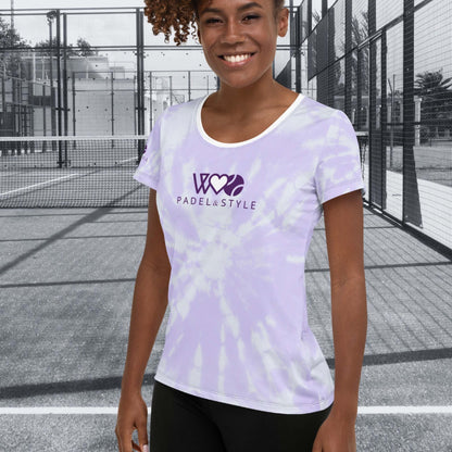 CAMISETA DEPORTIVA ESTAMPADA MUJER PADEL