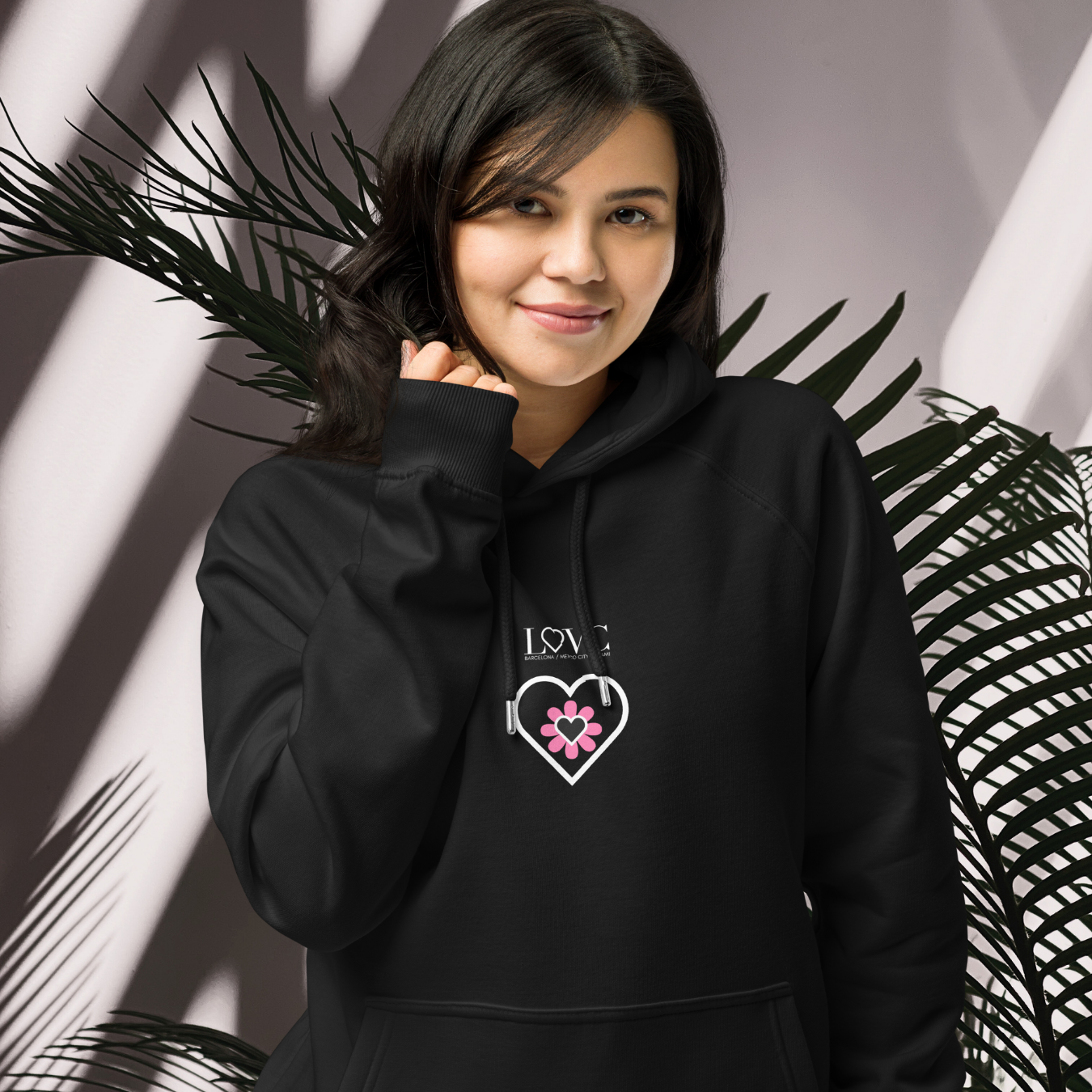 HOODIE CON CAPUCHA ECO MUJER CUORE