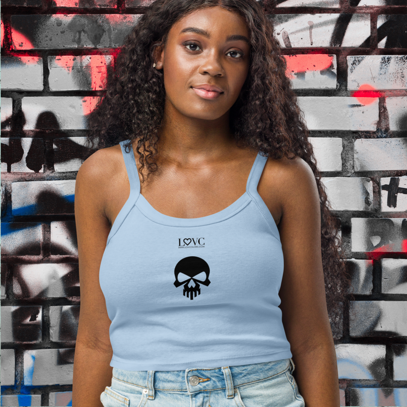 CAMISETA DE TIRANTES BIG SKULL