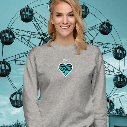 SUDADERA GRUESA MUJER ANIMAL PRINT