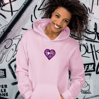 HOODIE CON CAPUCHA MUJER ANIMAL PRINT