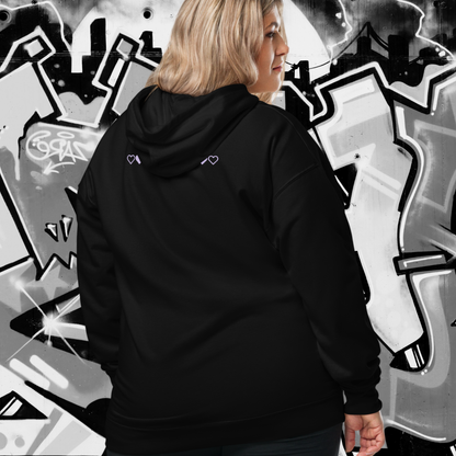 HOODIE PREMIUM CON CAPUCHA MUJER ANIMAL PRINT