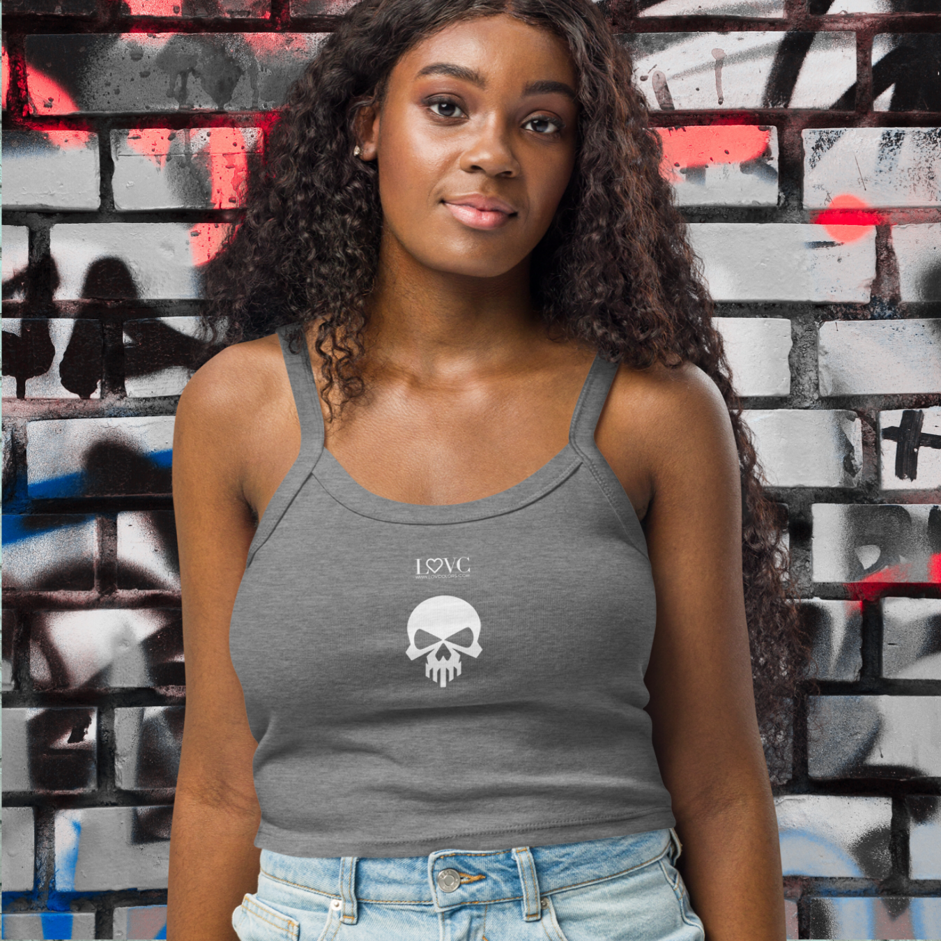 CAMISETA DE TIRANTES BIG SKULL