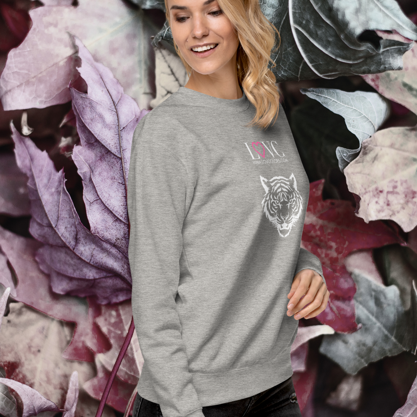 SUDADERA GRUESA MUJER TIGER