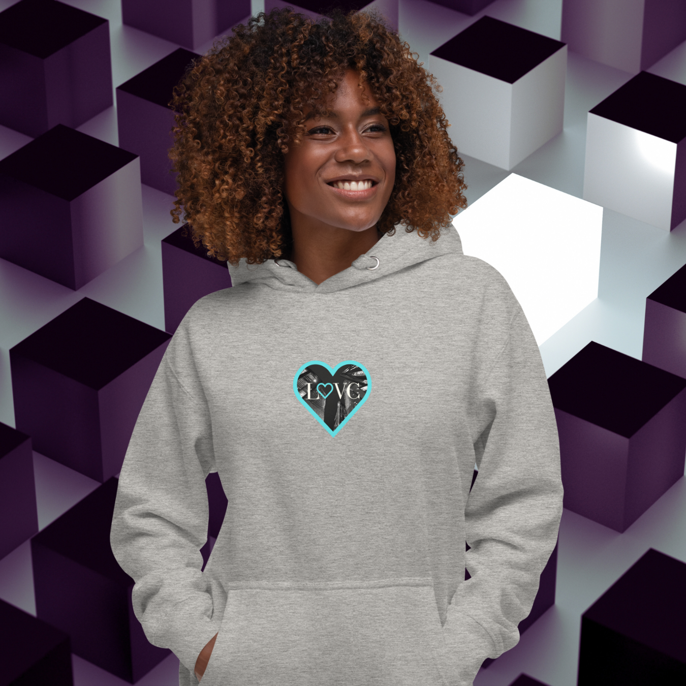 HOODIE CON CAPUCHA MUJER CITY