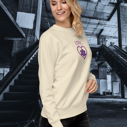 SUDADERA GRUESA MUJER FLOWER
