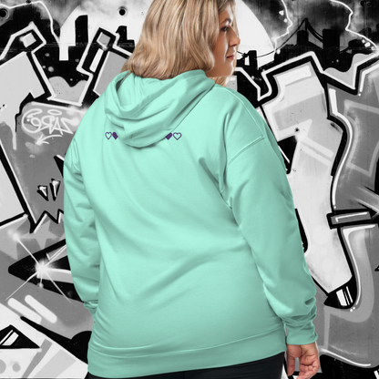 HOODIE PREMIUM CON CAPUCHA MUJER ANIMAL PRINT