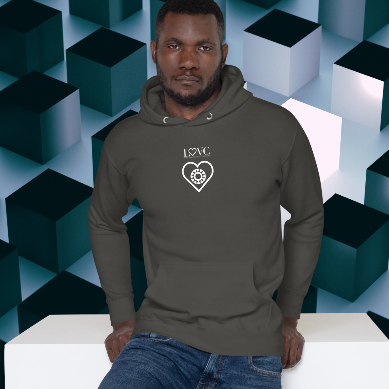 HOODIE CON CAPUCHA HOMBRE ETNIA