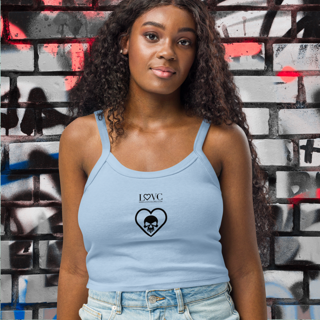 CAMISETA DE TIRANTES SKULL CUORE