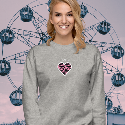 SUDADERA GRUESA MUJER ANIMAL PRINT