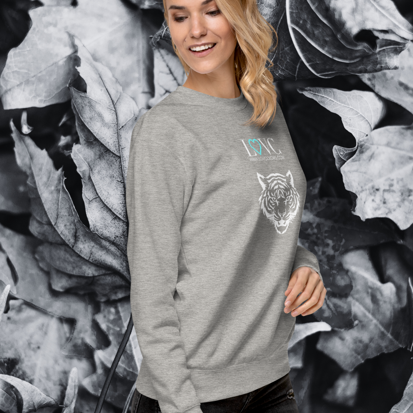 SUDADERA GRUESA MUJER TIGER