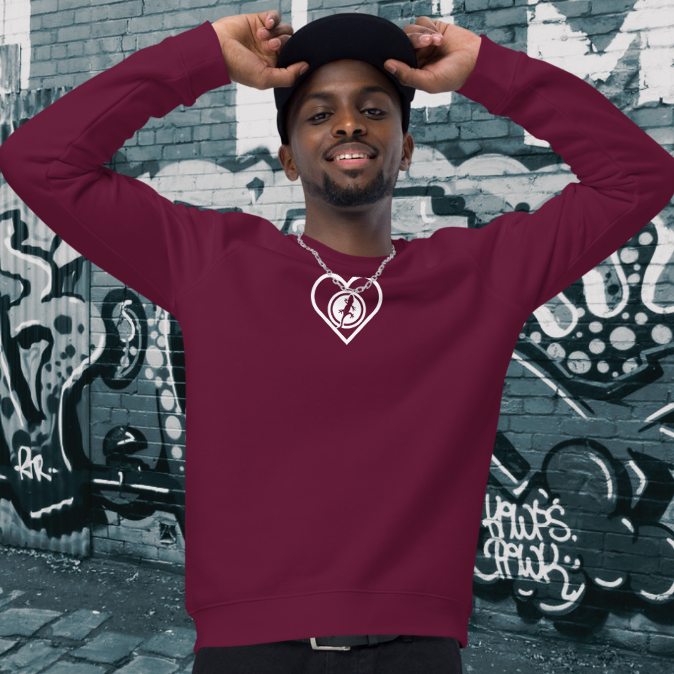 SUDADERA ORGÁNICA HOMBRE LIZARD