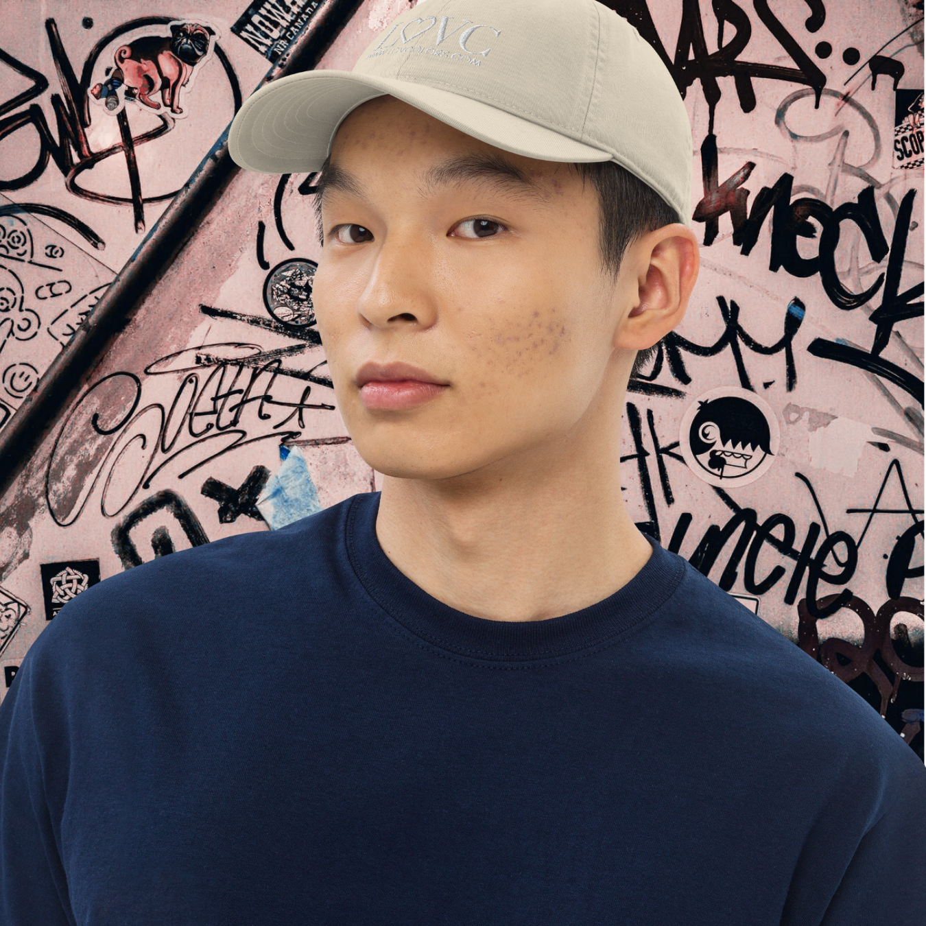 GORRA ORGÁNICA HOMBRE LOGO