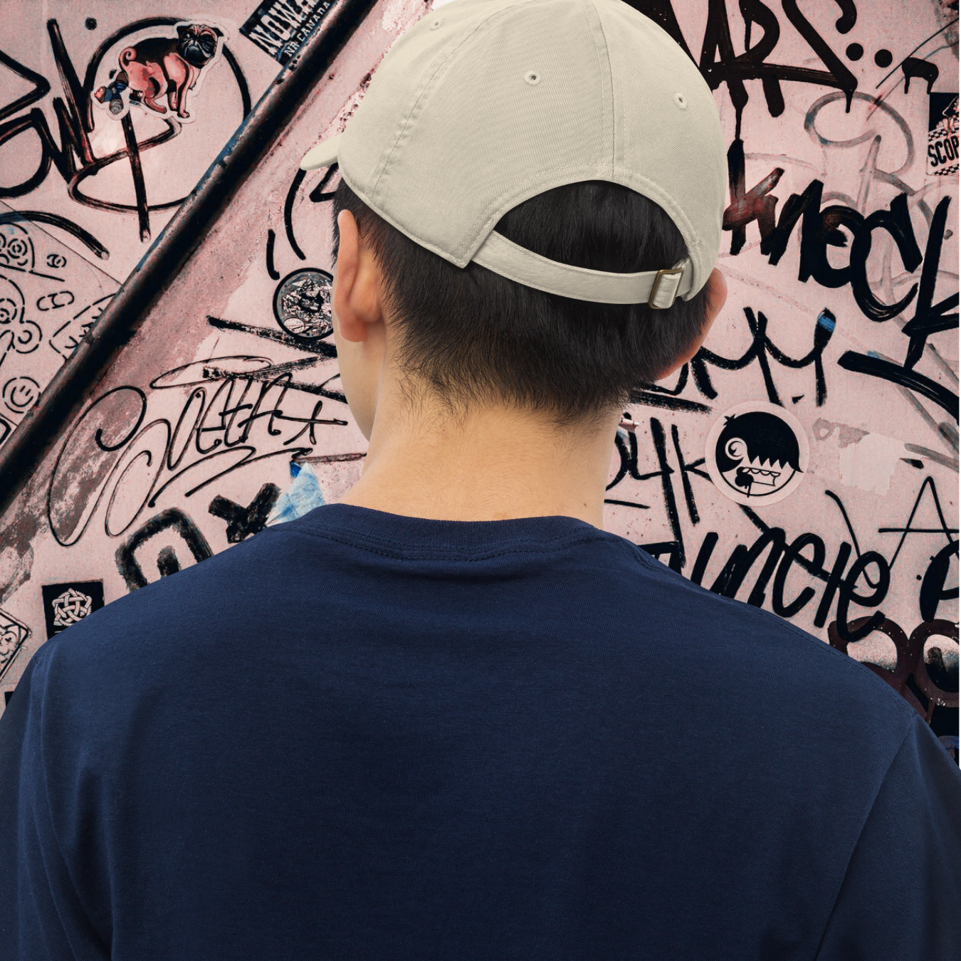 GORRA ORGÁNICA HOMBRE LOGO