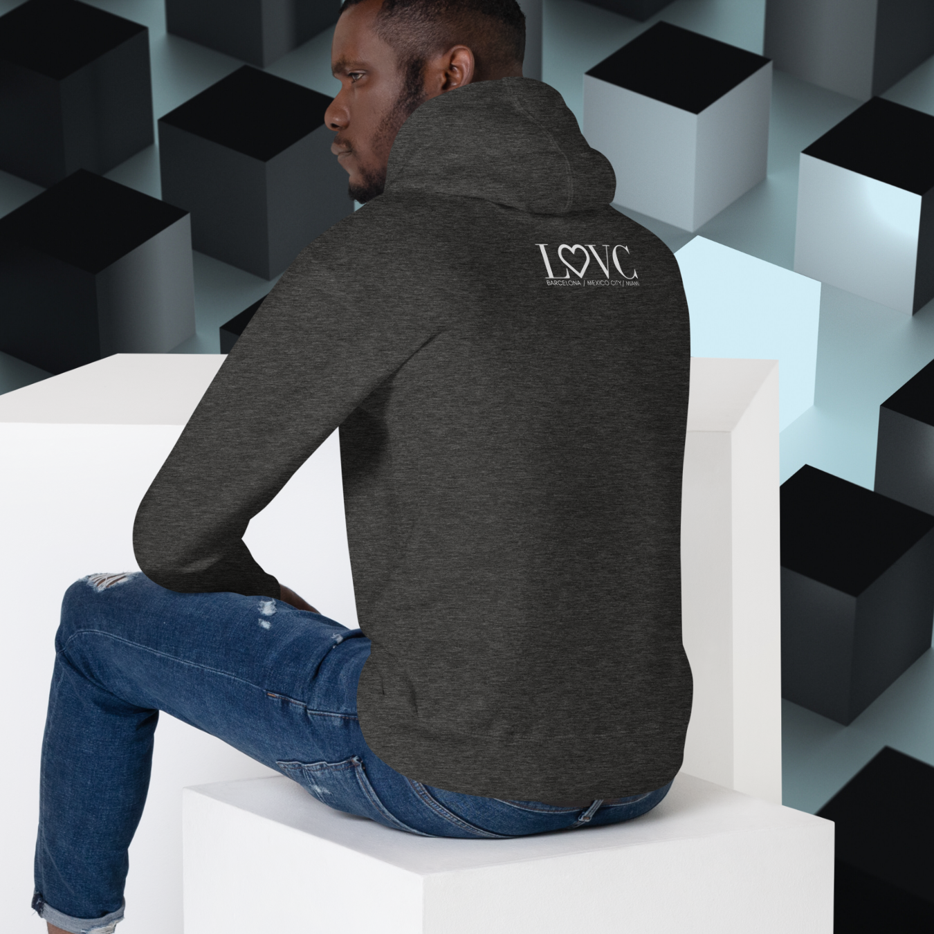 HOODIE CON CAPUCHA HOMBRE ETNIA