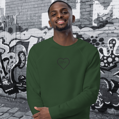 SUDADERA ORGÁNICA HOMBRE LOGO CLASSIC