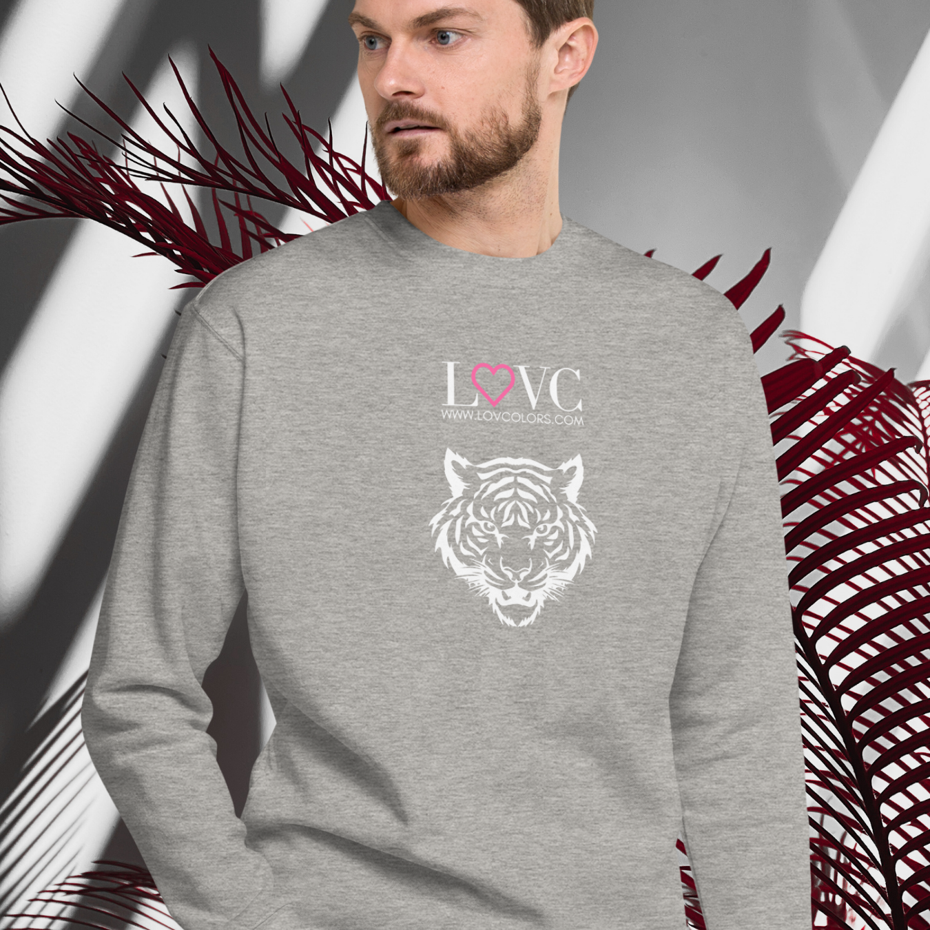 SUDADERA GRUESA HOMBRE TIGER