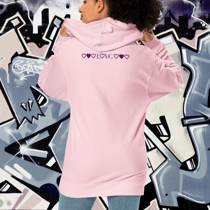 HOODIE PREMIUM CON CAPUCHA MUJER CUORE