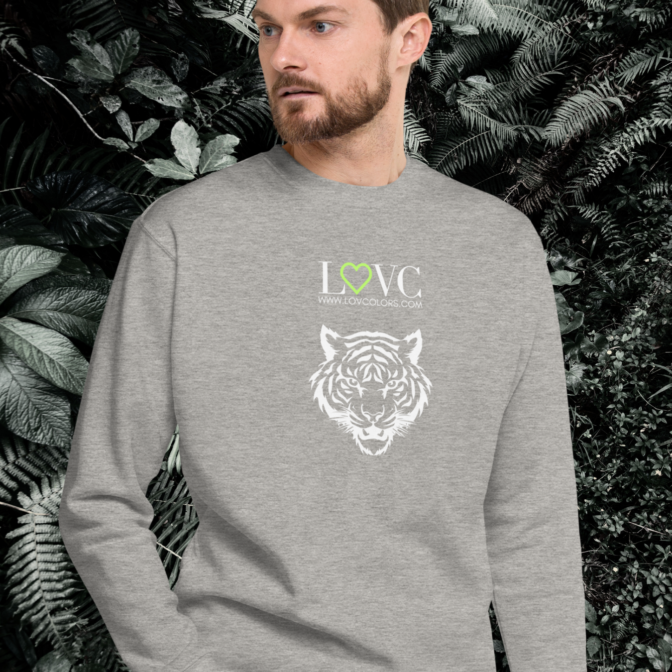 SUDADERA GRUESA HOMBRE TIGER
