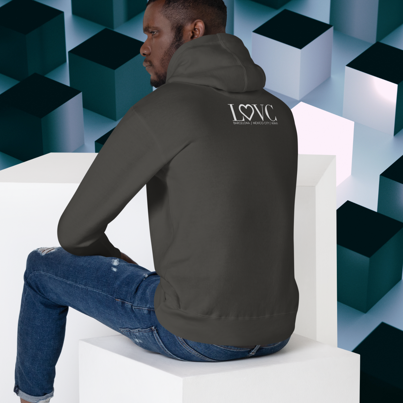 HOODIE CON CAPUCHA HOMBRE ETNIA