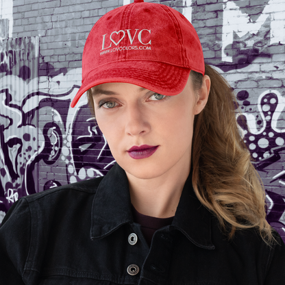 GORRA VINTAGE MUJER LOGO