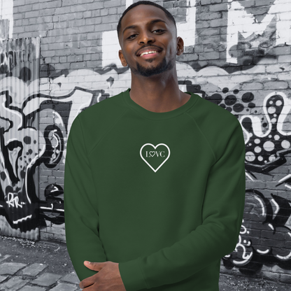 SUDADERA ORGÁNICA HOMBRE LOGO CLASSIC