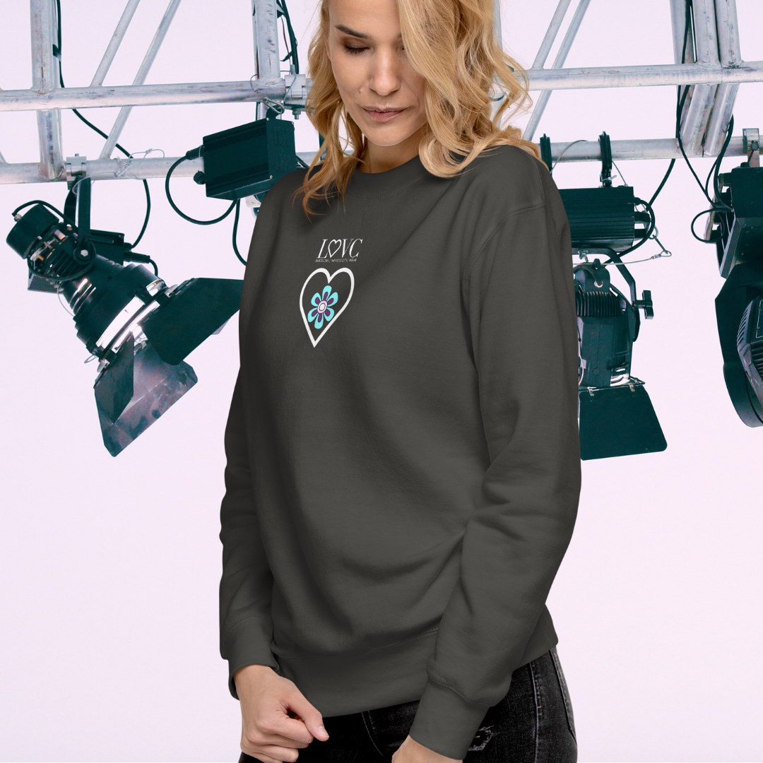 SUDADERA GRUESA MUJER FLOWER