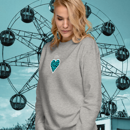 SUDADERA GRUESA MUJER ANIMAL PRINT