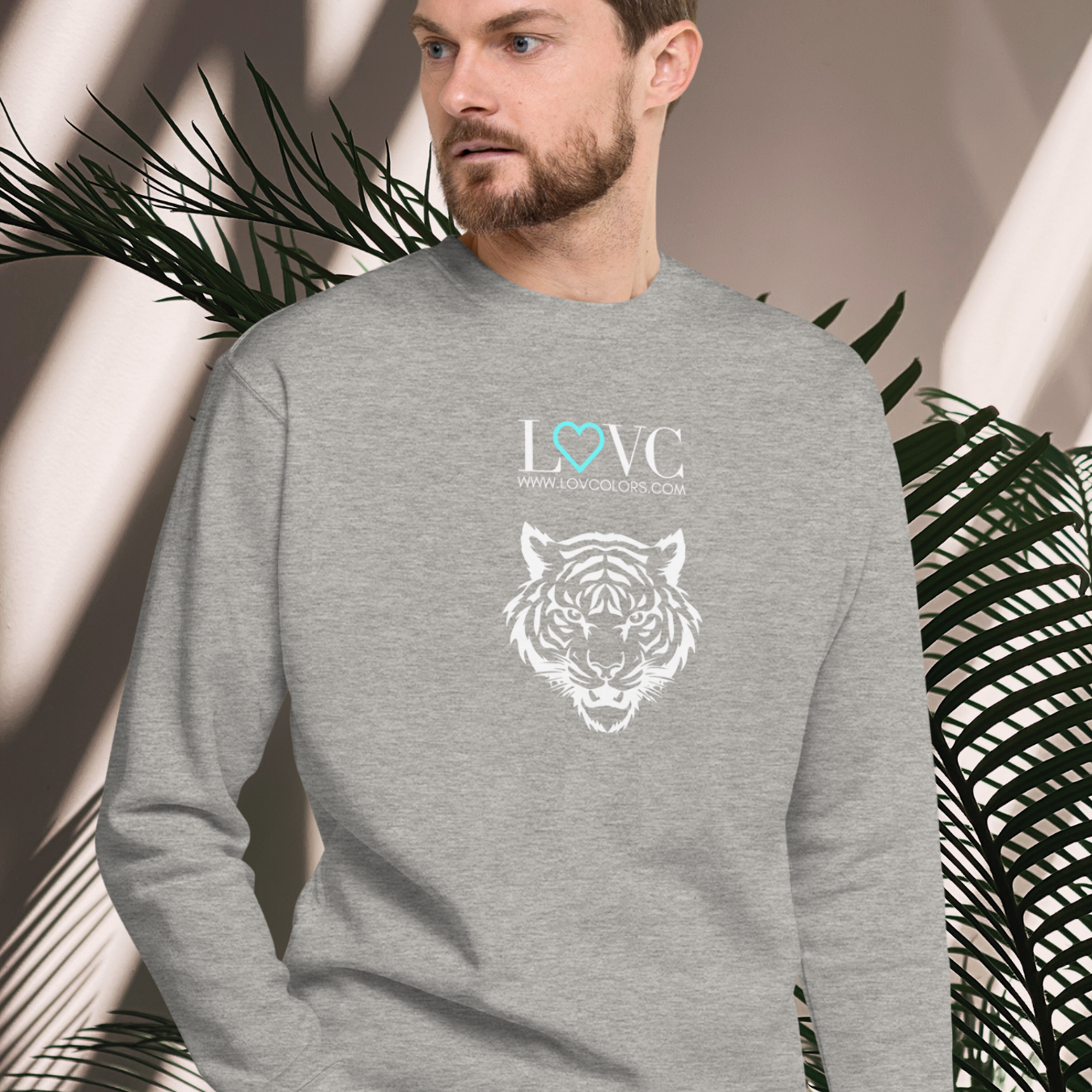 SUDADERA GRUESA HOMBRE TIGER