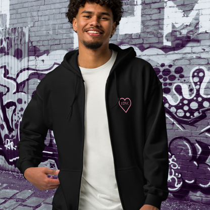HOODIE CON CAPUCHA Y CREMALLERA HOMBRE COOL