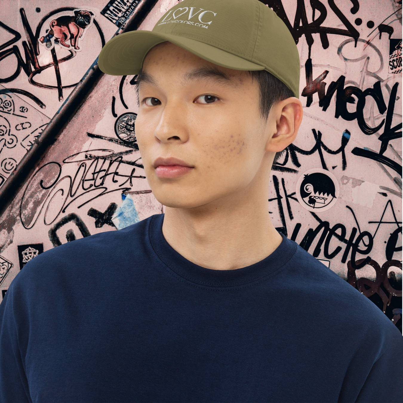 GORRA ORGÁNICA HOMBRE LOGO