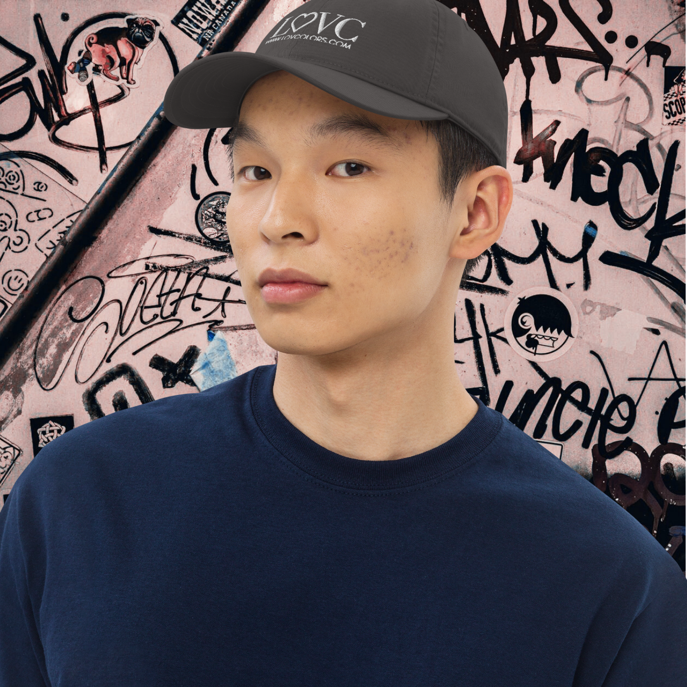 GORRA ORGÁNICA HOMBRE LOGO