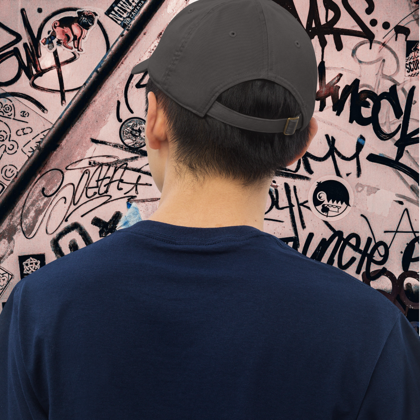 GORRA ORGÁNICA HOMBRE LOGO