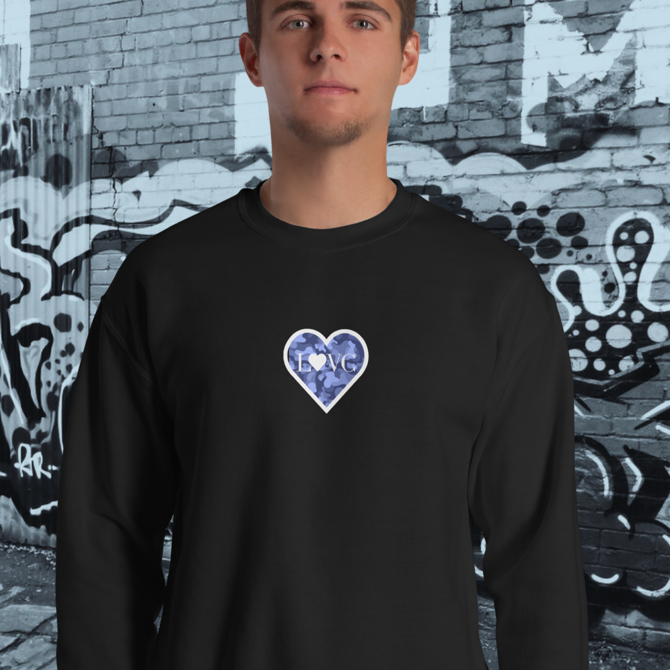 SUDADERA GRUESA HOMBRE ANIMAL PRINT