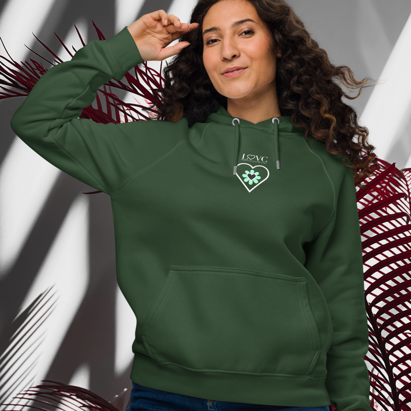 HOODIE CON CAPUCHA ECO MUJER CUORE