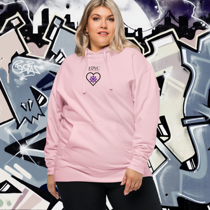 HOODIE PREMIUM CON CAPUCHA MUJER CUORE