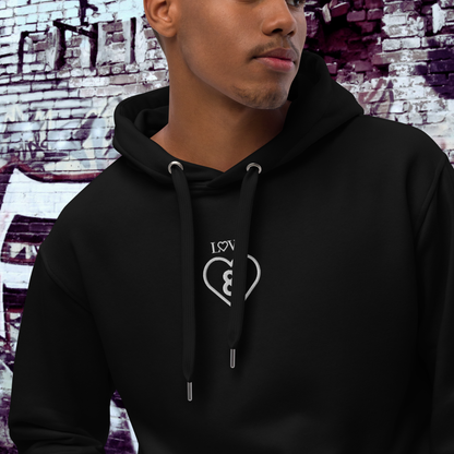 HOODIE PREMIUM CON CAPUCHA ECO HOMBRE SYMBOL BORDADO