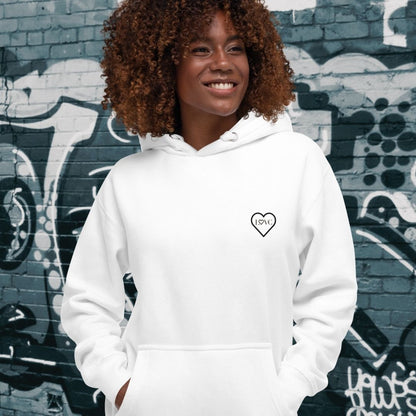 HOODIE CON CAPUCHA MUJER 2CUORE BLACK