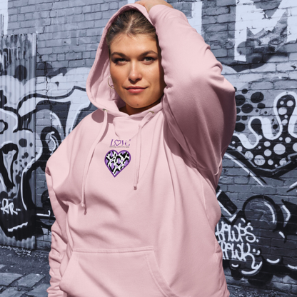 HOODIE PREMIUM CON CAPUCHA MUJER ANIMAL PRINT