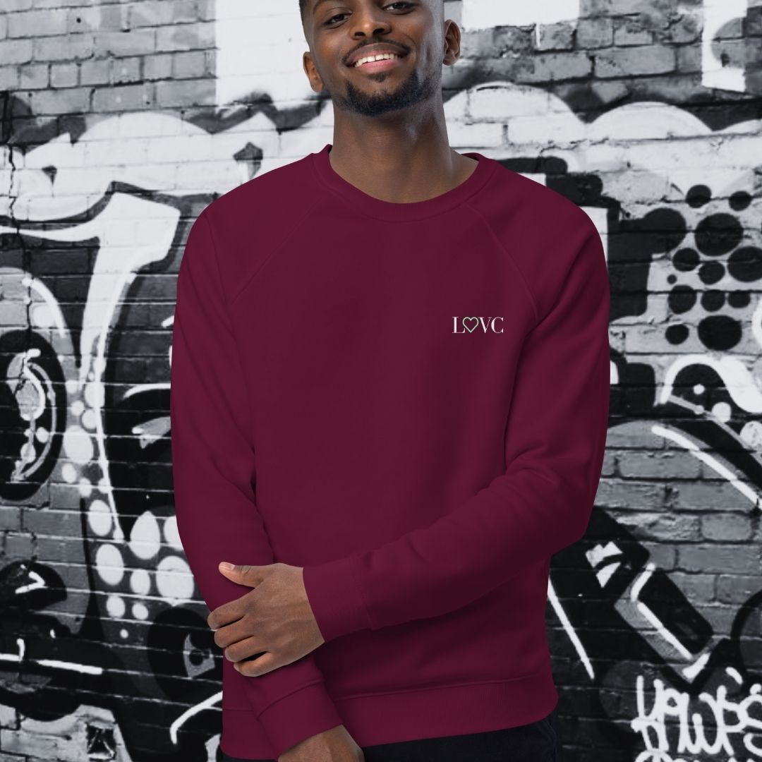 SUDADERA ORGÁNICA HOMBRE 2LOGO