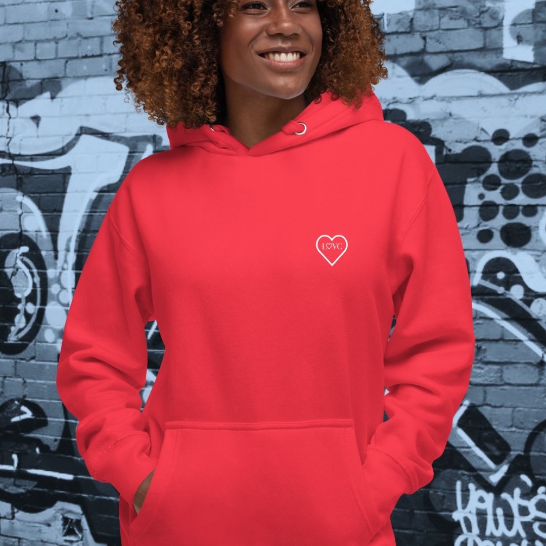 HOODIE CON CAPUCHA MUJER 2CUORE WHITE