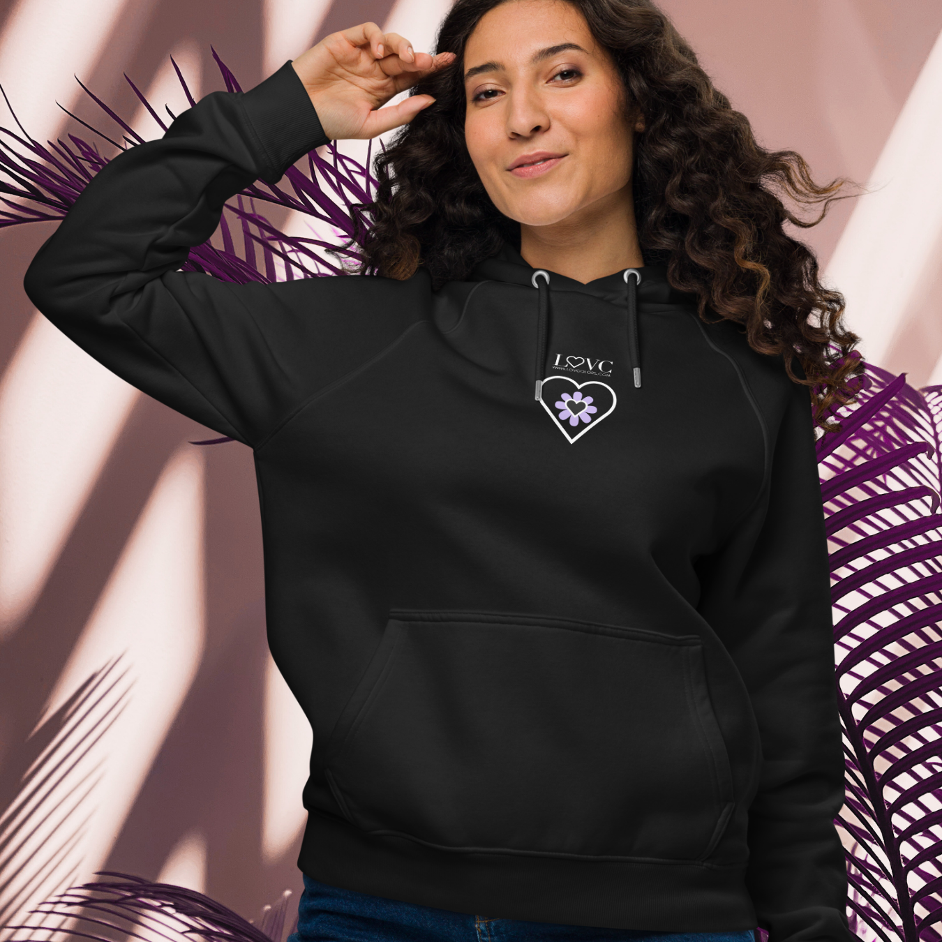 HOODIE CON CAPUCHA ECO MUJER CUORE