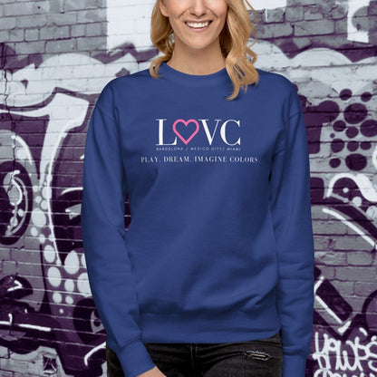 SUDADERA GRUESA MUJER SLOGAN
