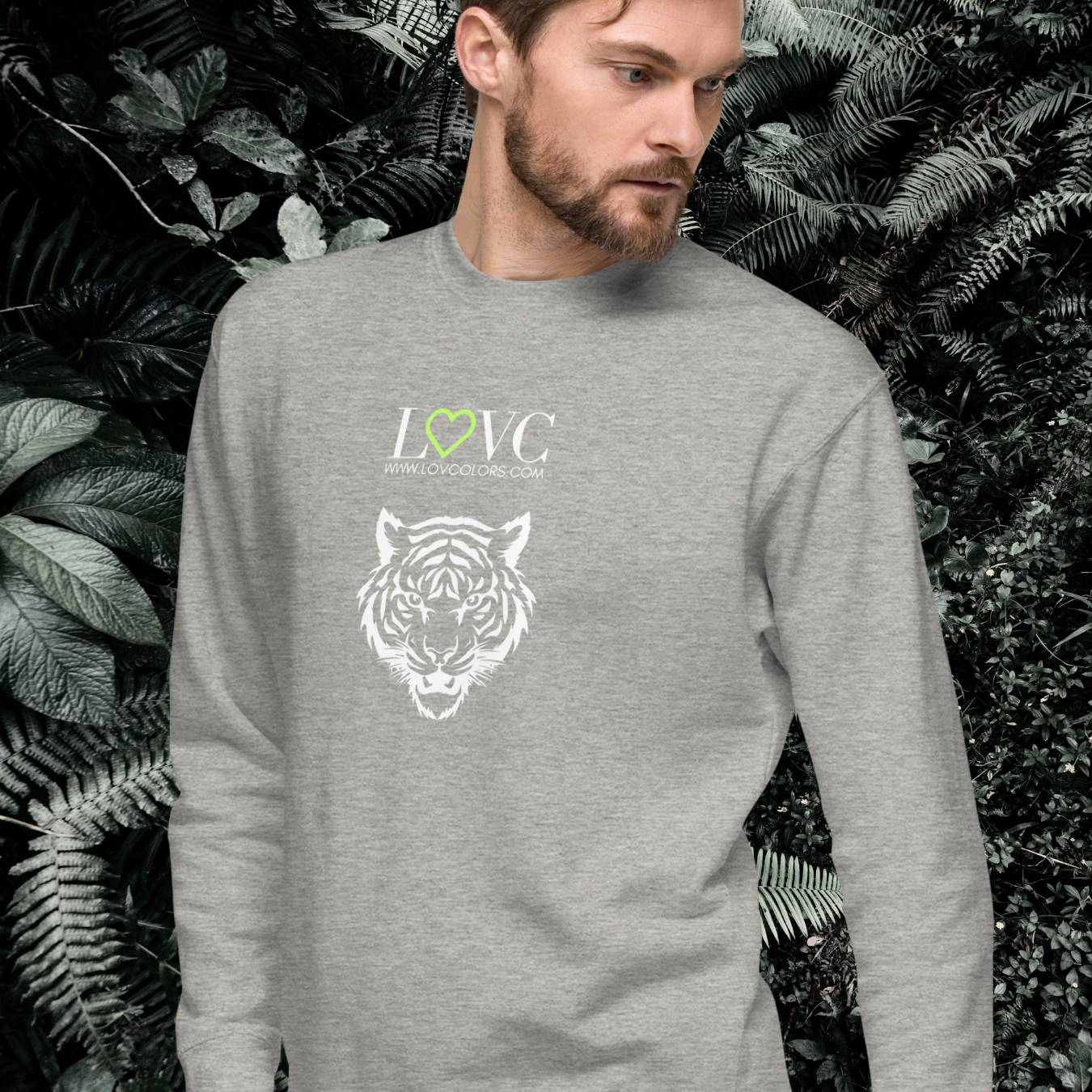 SUDADERA GRUESA HOMBRE TIGER